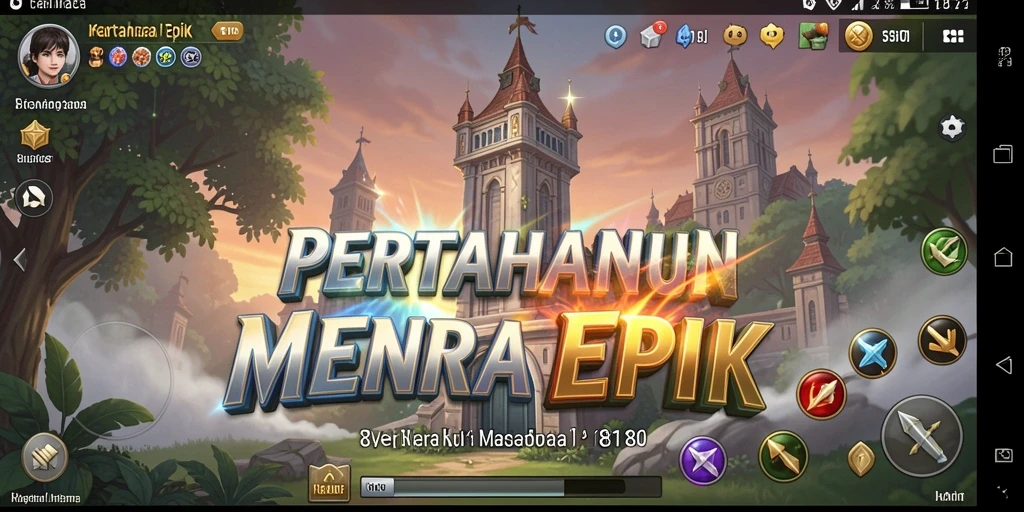 Tampilan menarik dari gameplay Tower Defense 8180 yang penuh strategi.
