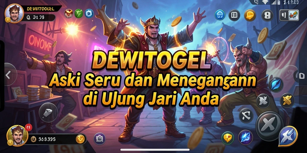 Tampilan seru gameplay DEWITOGEL yang penuh aksi.