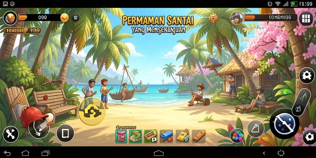 Tampilan gameplay yang menarik dan menyenangkan dari FA99.