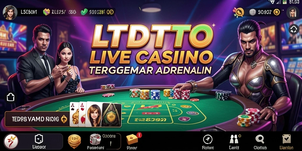 Gameplay Live Casino yang menarik dan interaktif di LTDTOTO.