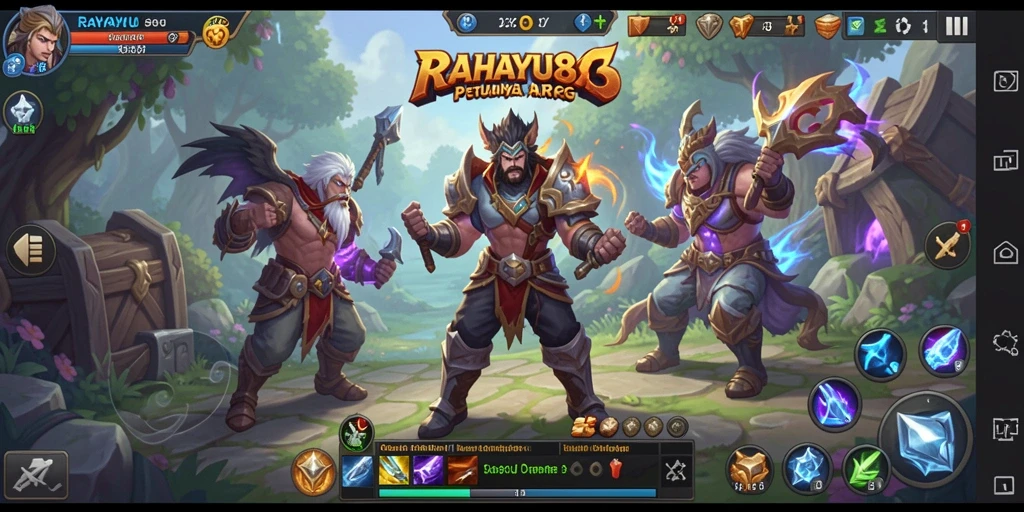 Tampilan gameplay RAHAYU88 yang seru dan mendebarkan dalam petualangan ARPG.