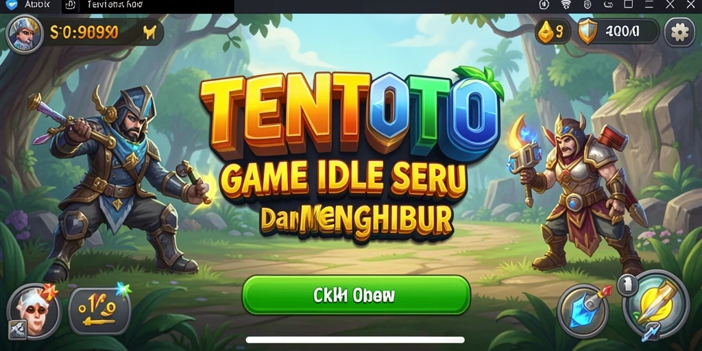 Tampilan gameplay Idle TENTOTO yang menarik dan interaktif.