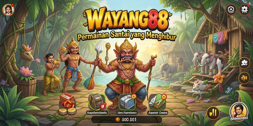 Tampilan gameplay WAYANG88 yang menarik dan menghibur.